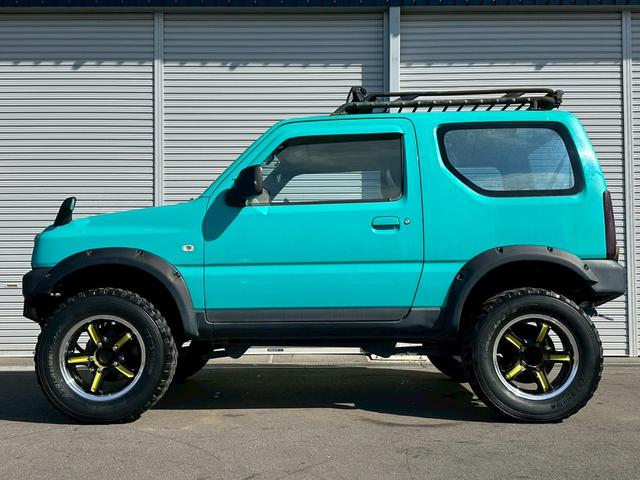 ジムニー ＸＡ　４ＷＤ　ターボ　ＪＢ２３Ｗ　タイミングチェーン　１６インチアルミホイール　フロントフォグランプ　リフトアップ　ＥＴＣ　ＤＶＤ・ＣＤ再生　ナビ付き（7枚目）