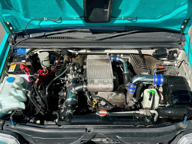 ジムニー ＸＡ　４ＷＤ　ターボ　ＪＢ２３Ｗ　タイミングチェーン　１６インチアルミホイール　フロントフォグランプ　リフトアップ　ＥＴＣ　ＤＶＤ・ＣＤ再生　ナビ付き（18枚目）