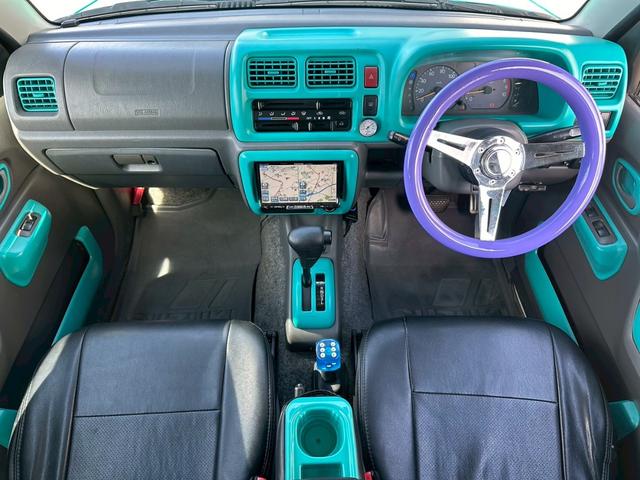 ジムニー ＸＡ　４ＷＤ　ターボ　ＪＢ２３Ｗ　タイミングチェーン　１６インチアルミホイール　フロントフォグランプ　リフトアップ　ＥＴＣ　ＤＶＤ・ＣＤ再生　ナビ付き（23枚目）