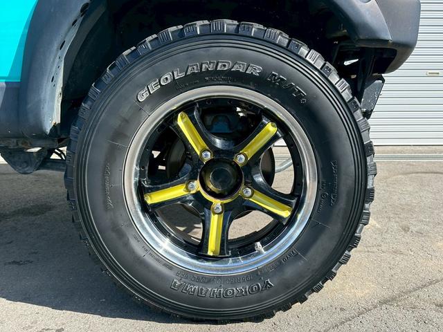 ジムニー ＸＡ　４ＷＤ　ターボ　ＪＢ２３Ｗ　タイミングチェーン　１６インチアルミホイール　フロントフォグランプ　リフトアップ　ＥＴＣ　ＤＶＤ・ＣＤ再生　ナビ付き（52枚目）