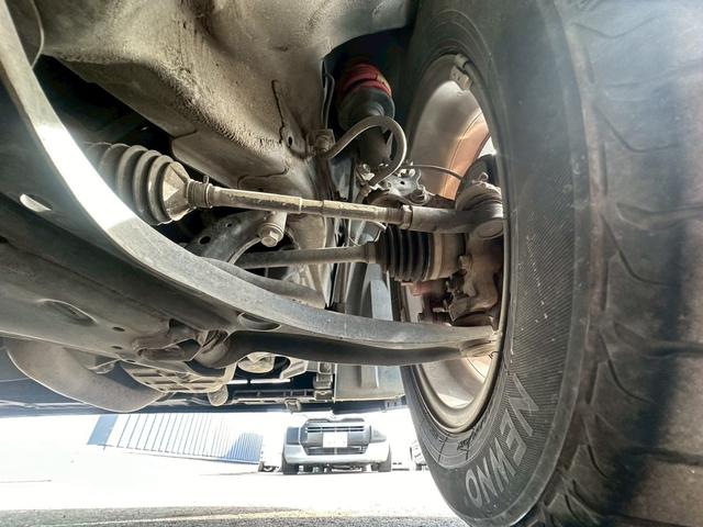 足回り詳細です。