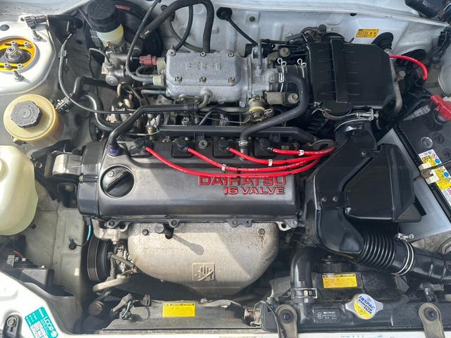 シャレードデ・トマソ ビアンカ 純正5速 イエロースピードレーシング車高調 特別仕様車 修復歴無し タナベマフラー KENWOODナビ ETC Bluetooth マニュアル 5MT(18枚目)