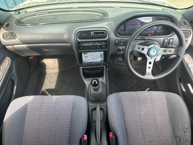 シャレードデ・トマソ ビアンカ 純正5速 イエロースピードレーシング車高調 特別仕様車 修復歴無し タナベマフラー KENWOODナビ ETC Bluetooth マニュアル 5MT(24枚目)