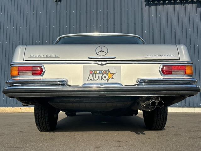 Sクラス 280SE W108 ウエスタン自動車物 左ハンドル 赤革シート 縦目4灯 ディーラー車(14枚目)