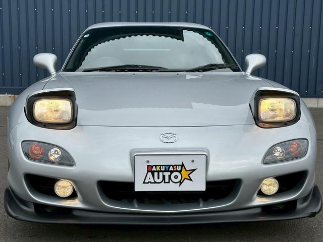 ＲＸ－７ タイプＲＳ　純正５速　ターボ　車高調　ＦＤ３Ｓ　１３Ｂ型ロータリーエンジン　クラッチＯＨ済み　ＢＢＳ　ＬＭ１８インチアルミホイール　リトラクタブルヘッドライト　フロントフォグランプ　５ＭＴ（7枚目）