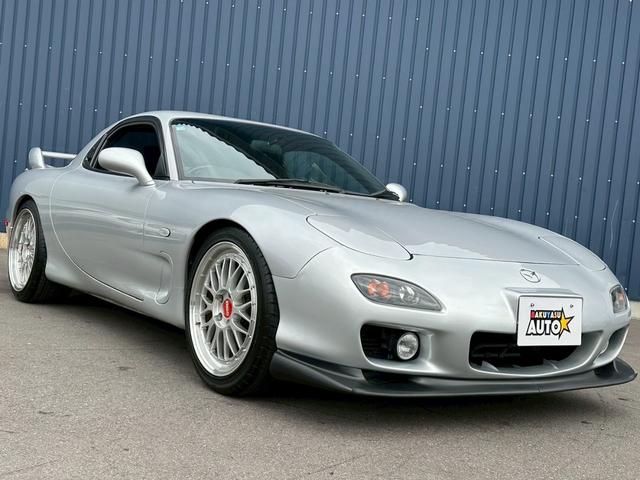 ＲＸ－７ タイプＲＳ　純正５速　ターボ　車高調　ＦＤ３Ｓ　１３Ｂ型ロータリーエンジン　クラッチＯＨ済み　ＢＢＳ　ＬＭ１８インチアルミホイール　リトラクタブルヘッドライト　フロントフォグランプ　５ＭＴ（11枚目）