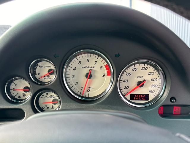 ＲＸ－７ タイプＲＳ　純正５速　ターボ　車高調　ＦＤ３Ｓ　１３Ｂ型ロータリーエンジン　クラッチＯＨ済み　ＢＢＳ　ＬＭ１８インチアルミホイール　リトラクタブルヘッドライト　フロントフォグランプ　５ＭＴ（26枚目）