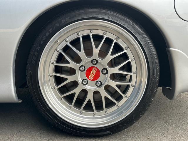 ＲＸ－７ タイプＲＳ　純正５速　ターボ　車高調　ＦＤ３Ｓ　１３Ｂ型ロータリーエンジン　クラッチＯＨ済み　ＢＢＳ　ＬＭ１８インチアルミホイール　リトラクタブルヘッドライト　フロントフォグランプ　５ＭＴ（47枚目）