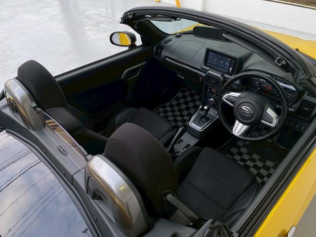 コペン ローブ　ターボ　フロアＡＴ　ＭＴモード付き　修復歴無し　ＬＡ４００Ｋ　電動オープン　タイミングチェーン　プッシュスタート　アイドリングストップ　１６インチアルミホイール　フロントフォグランプ　スマートキー（11枚目）