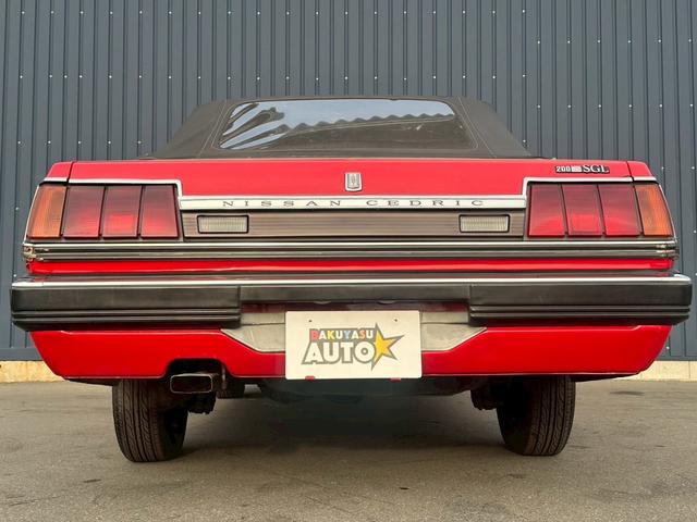 セドリック 　オープンカー　４３０改　パレードカー　　Ｌ２０エンジン搭載　フロアＡＴ（14枚目）