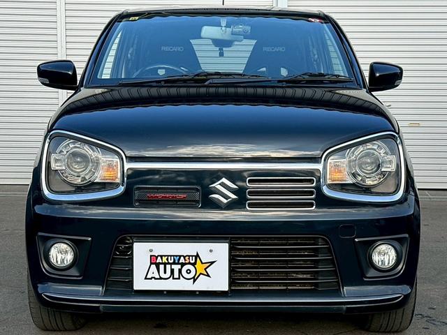 アルトワークス ベースグレード　純正５速　ターボ　タイミングチェーン　ＨＡ３６Ｓ　レカロシート　修復歴無し　スマートキー　プッシュスタート　横滑り防止装置　アルミホイール　フロントフォグランプ　５ＭＴ　マニュアル車（6枚目）