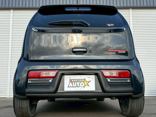 アルトワークス ベースグレード　純正５速　ターボ　タイミングチェーン　ＨＡ３６Ｓ　レカロシート　修復歴無し　スマートキー　プッシュスタート　横滑り防止装置　アルミホイール　フロントフォグランプ　５ＭＴ　マニュアル車（13枚目）