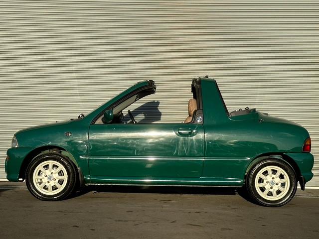 ヴィヴィオ Ｔトップ　タルガトップ　ＫＹ３　ミニライトアルミホイール　オープンカー　ＥＴＣ　フロントフォグランプ　ＣＤ再生（7枚目）