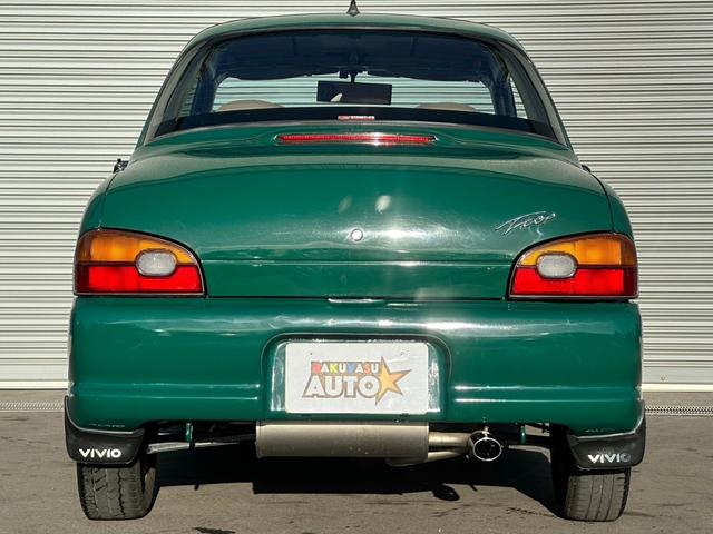 ヴィヴィオ Ｔトップ　タルガトップ　ＫＹ３　ミニライトアルミホイール　オープンカー　ＥＴＣ　フロントフォグランプ　ＣＤ再生（14枚目）