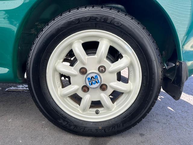 ヴィヴィオ Ｔトップ　タルガトップ　ＫＹ３　ミニライトアルミホイール　オープンカー　ＥＴＣ　フロントフォグランプ　ＣＤ再生（44枚目）