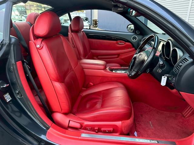 ＳＣ ＳＣ４３０　走行３３０００キロ　赤革シート　電動オープン　シートヒーター　オートクルーズコントロール　ＥＴＣ　メモリー機能付きパワーシート　マークレビンソン　キセノン　オートライト　１８インチアルミホイール（22枚目）