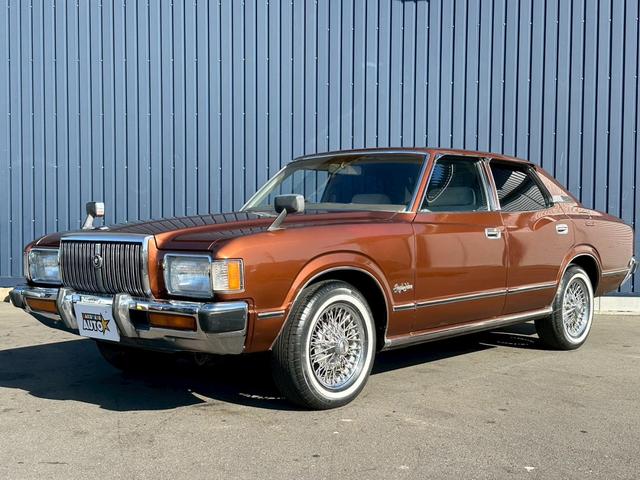 クラウン ロイヤルサルーン ベンツマスク MS106 修復歴無し 4Mエンジン フェンダーミラー クレーガーワイヤーホイール(8枚目)