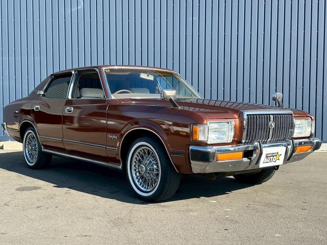 クラウン ロイヤルサルーン ベンツマスク MS106 修復歴無し 4Mエンジン フェンダーミラー クレーガーワイヤーホイール(9枚目)