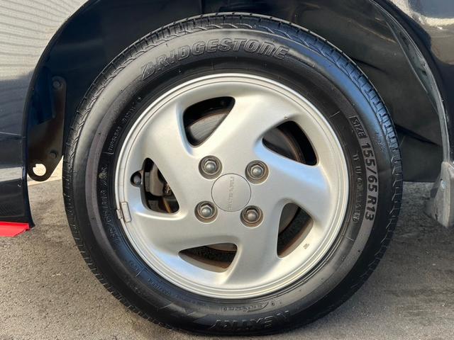 プレオ ＬＳリミテッド　純正５速　ＲＡ１　修復歴無し　走行６３０００キロ　１３インチアルミホイール　キーレス　ＥＴＣ　５ＭＴ　フロントフォグランプ（49枚目）