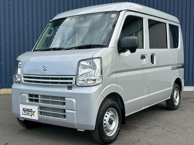 エブリイ PAリミテッド ハイルーフ 届出済み未使用車 両側スライドドア DA17V キーレス アイドリングストップ 横滑り防止装置 車線逸脱警報機能 衝突被害軽減ブレーキ(9枚目)