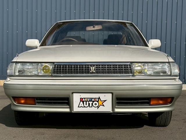 クレスタ スーパールーセント GX81 走行66000キロ 修復歴無し パールツートン 純正アルミホイール R134レトロフィット施工済 オートライト フロントフォグランプ(6枚目)