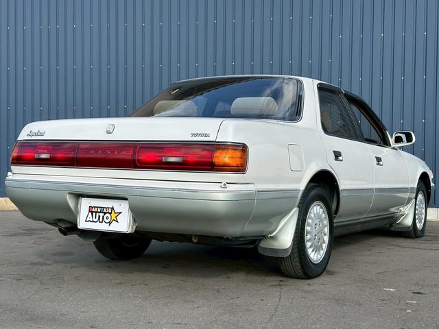 クレスタ スーパールーセント GX81 走行66000キロ 修復歴無し パールツートン 純正アルミホイール R134レトロフィット施工済 オートライト フロントフォグランプ(12枚目)