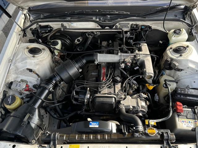 クレスタ スーパールーセント GX81 走行66000キロ 修復歴無し パールツートン 純正アルミホイール R134レトロフィット施工済 オートライト フロントフォグランプ(18枚目)