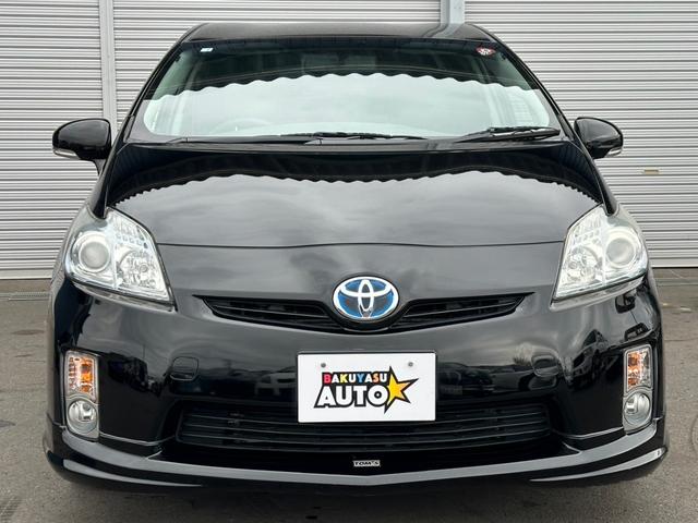 プリウス Ｓ　ハイブリッド　ＺＶＷ３０　タイミングチェーン　プッシュスタート　トミーカイラ１８インチアルミホイール　ナビ・ＴＶ　フロントフォグランプ（6枚目）