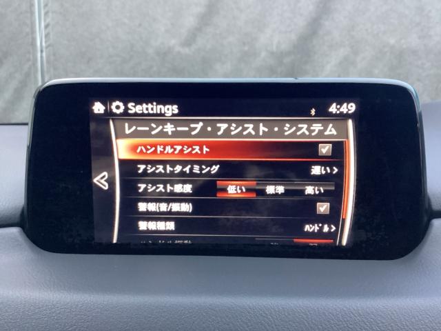 ＣＸ－８ ２．２　ＸＤ　プロアクティブ　ディーゼルターボ　４ＷＤ　マツダコネクトナビ　ＣＤ／ＤＶＤプレーヤー＋地上デジタルＴＶチューナー（フルセグ）　ＢＯＳＥサウンドシステム（ＡＵＤＩＯＰＩＬＯＴ２＋Ｃｅｎｔｅｒｐｏｉｎｔ２）＋１０スピーカー　ルーフレール＋パワーリ（17枚目）