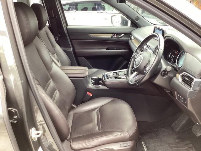 ＣＸ－８ ２．５　２５Ｔ　Ｌパッケージ　４ＷＤ　シートベンチレーション＆ヒーター　３６０度ビューモニター　ワンオーナー　レーンアシスト　Ｂｌｕｅｔｏｏｔｈ　フルセグ　ＤＶＤ　本革シート　バックカメラ　４ＷＤ　ＥＴＣ　スマートキー　ナビＴＶ　ターボ（7枚目）