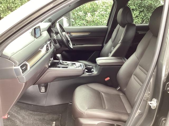 ＣＸ－８ ２．５　２５Ｔ　Ｌパッケージ　４ＷＤ　シートベンチレーション＆ヒーター　３６０度ビューモニター　ワンオーナー　レーンアシスト　Ｂｌｕｅｔｏｏｔｈ　フルセグ　ＤＶＤ　本革シート　バックカメラ　４ＷＤ　ＥＴＣ　スマートキー　ナビＴＶ　ターボ（8枚目）