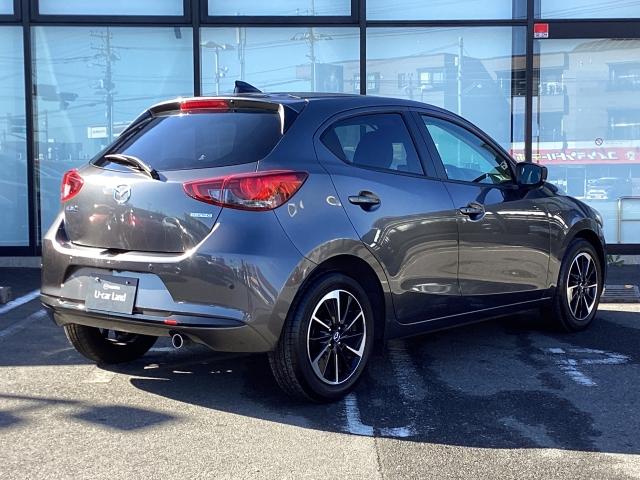 MAZDA2 1.5 15スポルト 360度ビュー 6MT 車線逸脱警報システム AUX ドラレコ ETC車載器 フルセグ レーダークルーズコントロール USB ワンオーナ DVD アイドリングストップ オートハイビーム スマートキー(38枚目)