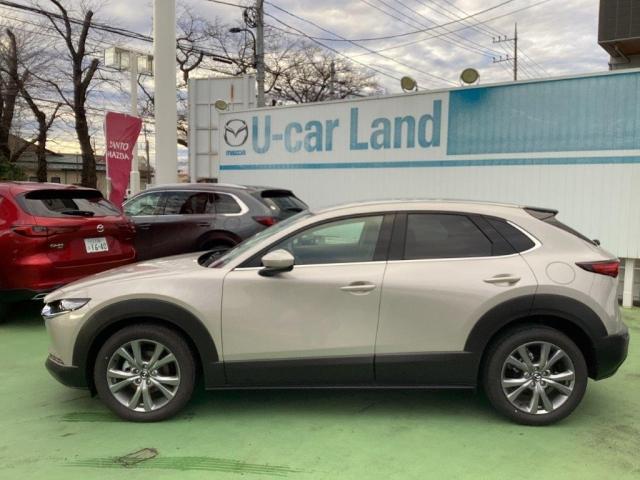 ＣＸ－３０ ２．０　２０Ｓ　ツーリング　２０Ｓ　ＴＲＧ　本革シート　３６０度ビュー　デモカー　衝突軽減ブレーキ　アルミホイール　クリアランスソナー　フルセグＴＶ　レーダークルーズ　パワーシート　オートライト　オートマチックハイビーム　ＥＴＣ（3枚目）