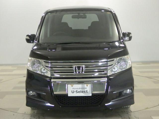 ステップワゴンスパーダ Ｓ　禁煙車　社外ナビ　リアカメラ　社外天吊モニター　フルセグ　ＳＤ　ＤＶＤ　両パワスラ　パドル　革ハンドル　ＥＣＯＮ　ＨＩＤ　フォグ　ＥＴＣ　社外前後ドラレコ　純正１６インチアルミ　スマートキー　１オナ（27枚目）