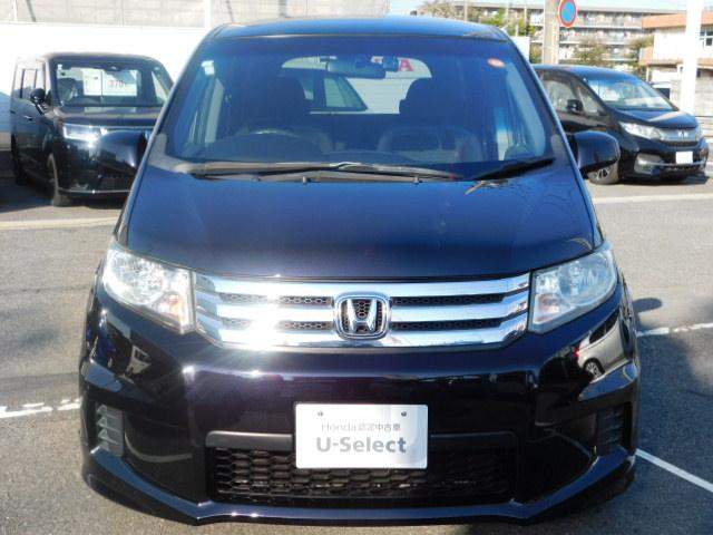 フリードスパイク Ｇエアロ　社外メモリーナビ　フルセグＴＶ　録音機能付きＣＤ　ＤＶＤ　リアカメラ　ＨＩＤ　ＥＴＣ　両側スライドドア（左側パワースライドドア）　スマートキー　インテリキー　フルセグ地デジ　キーレス　ナビＴＶ　ＡＡＣ（6枚目）