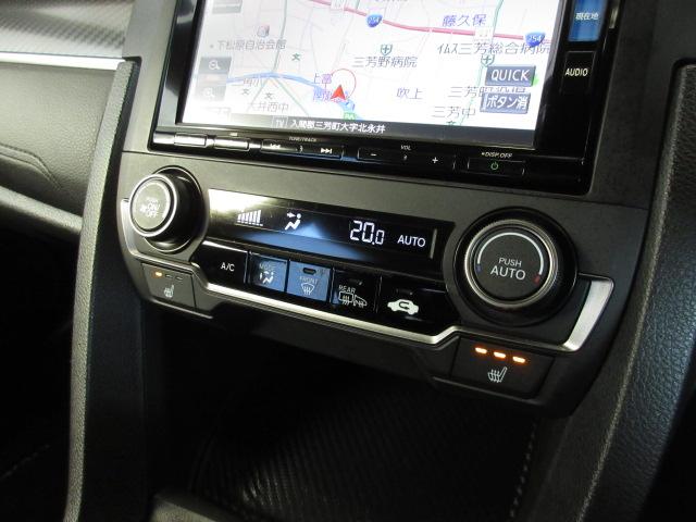 シビック ハッチバックホンダセンシング　禁煙車　６速マニアル　センシング６ＳＲＳ　リアカメラ　純ナビ　フルセグ　Ｂｌｕｅｔｏｏｔｈ　ミュージックラック　シートヒーター　ＬＥＤ　フォグ　ＥＴＣ　ヒーテッドミラー　革巻きステアリング　Ａストップ（7枚目）