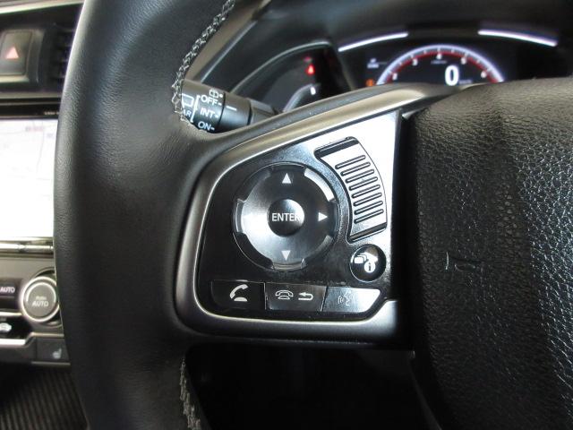 シビック ハッチバックホンダセンシング　禁煙車　６速マニアル　センシング６ＳＲＳ　リアカメラ　純ナビ　フルセグ　Ｂｌｕｅｔｏｏｔｈ　ミュージックラック　シートヒーター　ＬＥＤ　フォグ　ＥＴＣ　ヒーテッドミラー　革巻きステアリング　Ａストップ（17枚目）