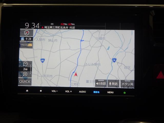 ステップワゴンスパーダ スパーダホンダセンシング　フリップダウンＭ　大型９インチナビ　前後ドラレコ　禁煙車　盗難防止　助手席エアバッグ　ワンオーナ－　Ｗパワスラ　記録簿有　地デジ　ＬＥＤライト　横滑り防止システム　オートエアコン　リアカメラ　ＵＳＢ（2枚目）