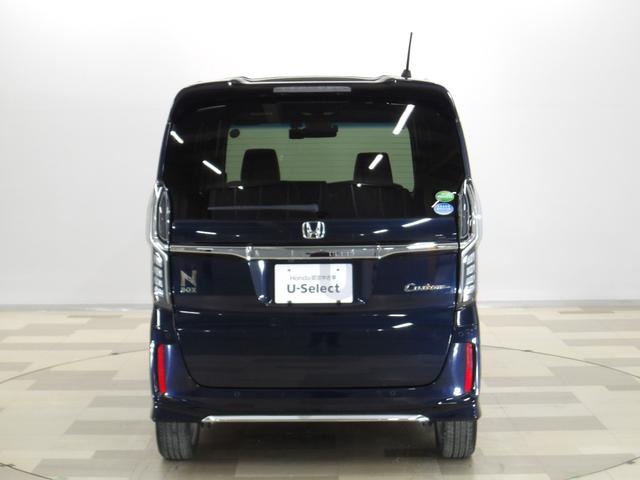 N-BOXカスタム Lターボ 禁煙車 センシング6SRS ナビ リアカメラ フルセグ Bluetooth ミュージックラック DVD SD USB 両パワスラ シートヒーター 革巻きハンドル リアコーナーセンサー プラズマエアコン(33枚目)