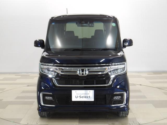 N-BOXカスタム Lターボ 禁煙車 センシング6SRS ナビ リアカメラ フルセグ Bluetooth ミュージックラック DVD SD USB 両パワスラ シートヒーター 革巻きハンドル リアコーナーセンサー プラズマエアコン(35枚目)