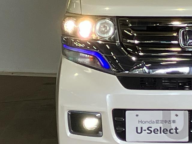 N-BOXカスタム Gターボ Lパッケージ 安心パッケージ HIDヘッドライト スマートキー フォグライト ETC パドルシフト オートリトラミラー VSA CD DVD ブルートゥースオーディオ フルセグTV 両側電動スライドドア(8枚目)