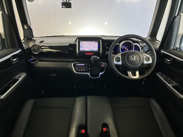 N-BOXカスタム Gターボ Lパッケージ 安心パッケージ HIDヘッドライト スマートキー フォグライト ETC パドルシフト オートリトラミラー VSA CD DVD ブルートゥースオーディオ フルセグTV 両側電動スライドドア(10枚目)