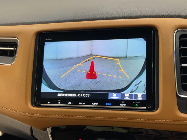 ヴェゼル ハイブリッドＺ・ホンダセンシング　禁煙　整備記録簿　横滑防止装置　バックガイドモニター　ＬＥＤライト　１オーナー　シートＨ　ＵＳＢ　ナビＴＶ　ＡＣ　サイドエアバック　アクティブクルーズコントロール（5枚目）