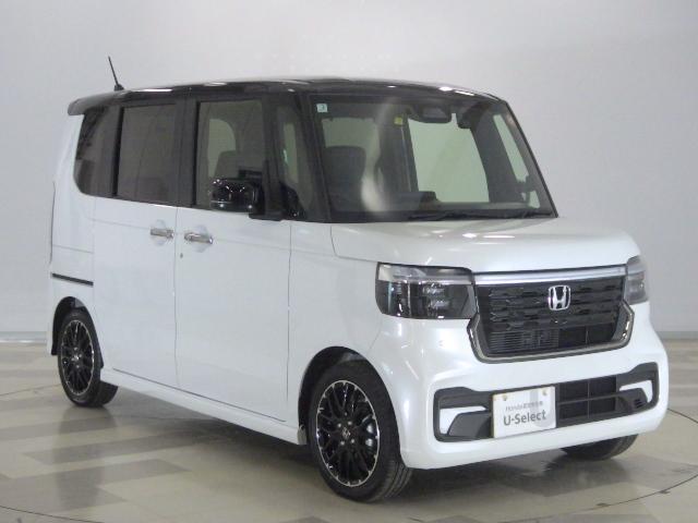 Ｎ－ＢＯＸカスタム ターボコーディネートスタイル　禁煙車　元試乗車　８インチ大画面ナビ　リアカメラ　Ｂｌｕｅｔｏｏｔｈ　前後ドラレコ　両側電動スライドドア　ＬＥＤライト　ＥＴＣ　ＵＳＢ　ホンダセンシング　シートヒーター　パーキングセンサー　Ｒカメラ（30枚目）