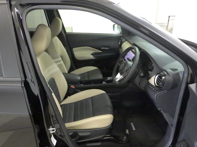 キックス Ｘツートーンインテリアエディション　禁煙　ワンオーナー　９インチナビ　全方位カメラ　Ｂｌｕｅｔｏｏｔｈ　ＥＴＣ２．０　ＬＥＤ　ＵＳＢ　衝突軽減ブレーキ　クルーズコントロール　ドラレコ　シートヒーター　インテリジェントルームミラー　アルミ（14枚目）