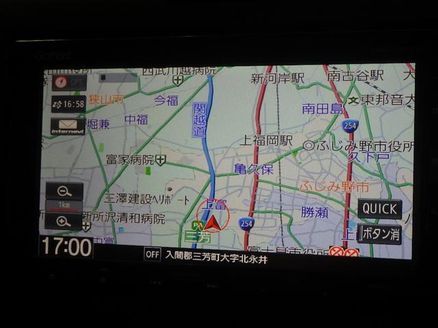 フリードハイブリッド ハイブリッド・ＥＸ　禁煙車　１オーナー　ナビ　Ｒカメラ　両側電動スライドドア　Ｂｌｕｅｔｏｏｔｈ　シートヒーター　ＥＴＣ　ＬＥＤライト　フルセグ　ＣＤ　ＤＶＤ　ミュージックラック　ドアバイザー　サイドカーテンエアバッグ（4枚目）