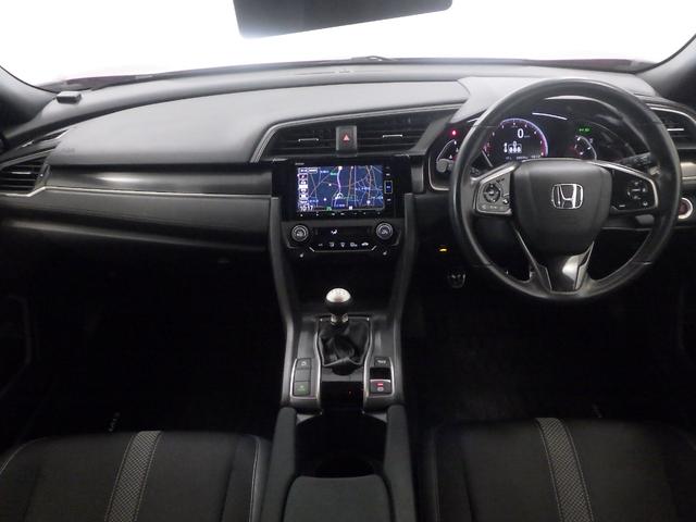 シビック ハッチバック 禁煙 ワンオーナー ナビ リアカメラ 6速MT Bluetooth 衝突軽減ブレーキ ETC2.0 LED USB アダプティブクルーズコントロール パワーシート 社外ローダウン 社外マフラー AAC(17枚目)
