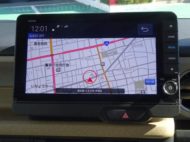 Ｎ－ＢＯＸ ベースグレード　禁煙　元当社試乗車　９インチナビ　リアカメラ　Ｂｌｕｅｔｏｏｔｈ　左側電動スライドドア　ＥＴＣ　ＬＥＤ　ＵＳＢ　衝突軽減ブレーキ　アダプティブクルーズコントロール　シートヒーター　パーキングセンサー（4枚目）