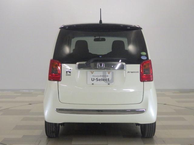 N-ONE プレミアム・Lパッケージ 禁煙車 ツートーンカラー ナビ Bluetooth HIDヘッドライト ETC サイドカーテンエアバック CD DVD ワンセグTV スマートキー 純正アルミ ECONモード 電格ミラ 両席エアバック(20枚目)