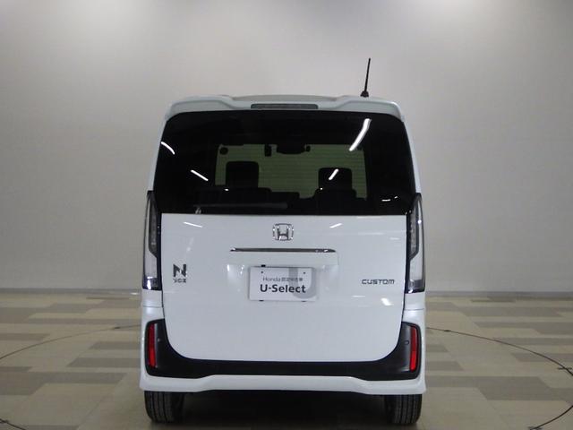 N-BOXカスタム ターボ 禁煙車 元試乗車 1オーナー 8インチコネクトナビ リアカメラ LEDヘッドライト パドルシフト シートヒーター ドアバイザー 革巻きステアリング 左右パワースライドドア シートバックテーブル(34枚目)